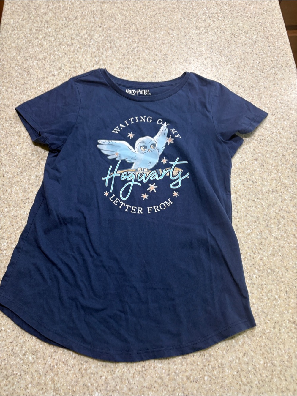 Girls size xl hogwarts Harry Potter short sleeve shirt